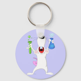 Sleutelhanger testbuis Lab Rat