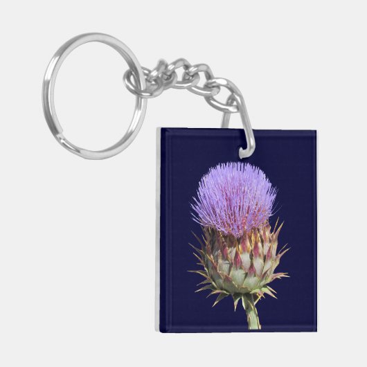 Sleutelhanger - Thistle en naam (Voorkant Links)