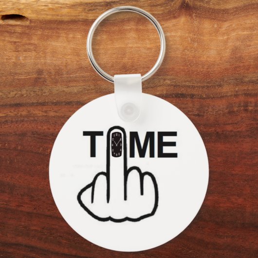 Sleutelhanger Tijd omdraaien (Voorkant)