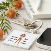 Sleutelhanger Tijd Voor Vrouwen (Voorkant Rechts)