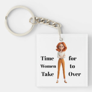 Sleutelhanger Tijd Voor Vrouwen