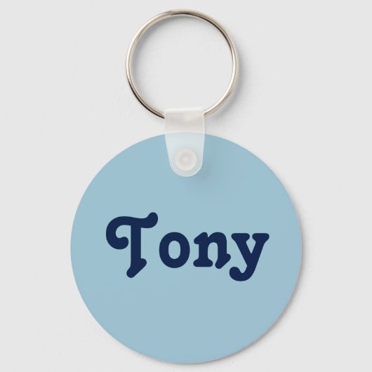 Sleutelhanger Tony (Voorkant)