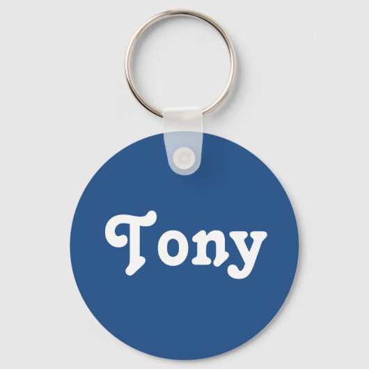 Sleutelhanger Tony (Voorkant)