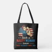 Sleutelhanger Tote Bag (Achterkant)