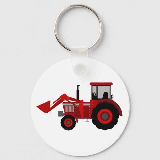 Sleutelhanger tractorButton (Voorkant)