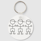 sleutelhanger triplet jongens (Voorkant)