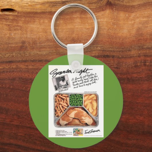 SLEUTELHANGER Tv-diner Retro (Voorkant)