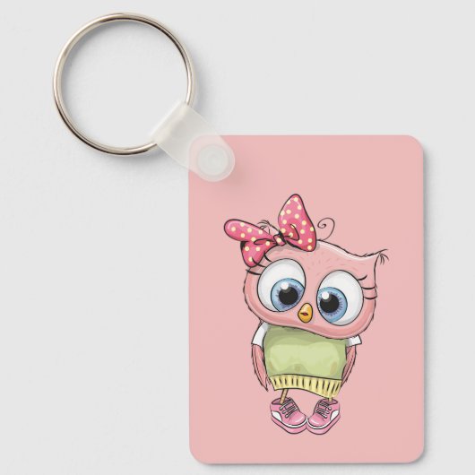 Sleutelhanger Uil (Voorkant)