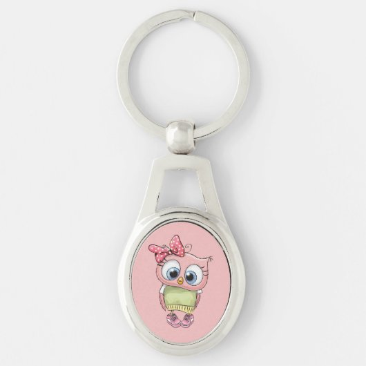 Sleutelhanger Uil (Voorkant)