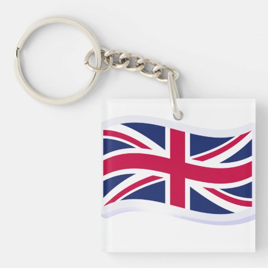 Sleutelhanger Union Jack (voorkant)