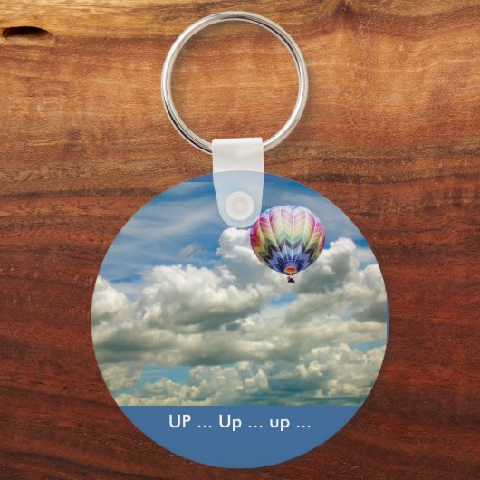 Sleutelhanger - UP ... Tot ... omhoog ... (Voorkant)