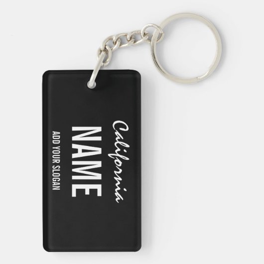 Sleutelhanger - Uw staat (achterkant)