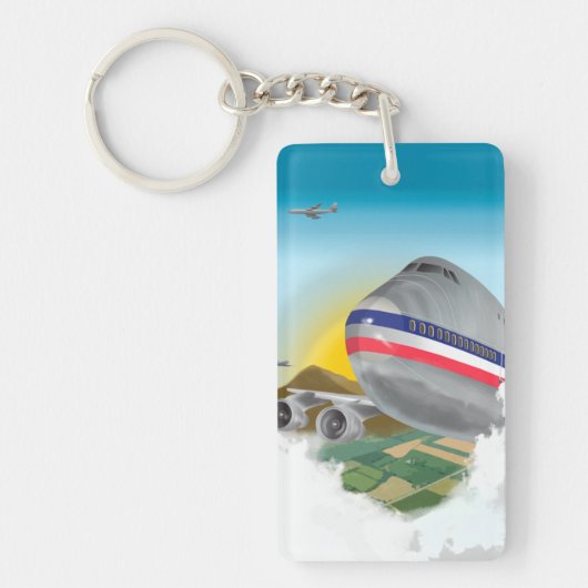 Sleutelhanger VA Jumbo Jet (Voorkant)