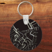 Sleutelhanger Vader en Zoon (Voorkant)