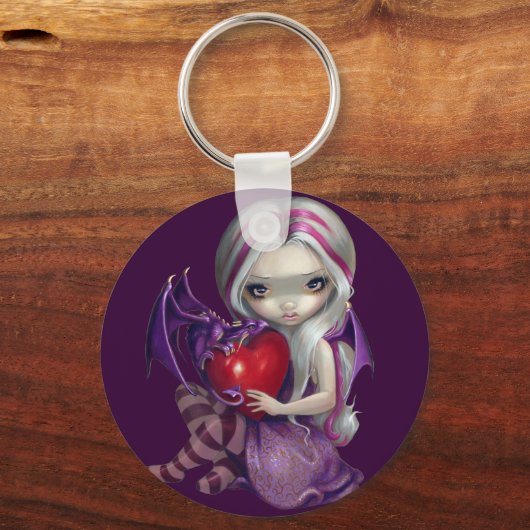 sleutelhanger "Valentijn Dragon" (Voorkant)