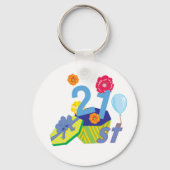 sleutelhanger van 21e verjaardag (Voorkant)