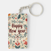 Sleutelhanger van acryl, rechthoek (dubbelzijdig) (achterkant)