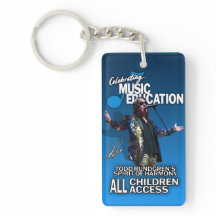 Sleutelhanger van acryl, rechthoek (dubbelzijdig)