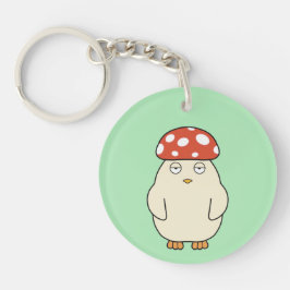 Sleutelhanger van acryl, vierkant (eenzijdig)