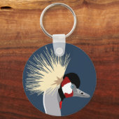 Sleutelhanger van Afrikaanse kraan (Voorkant)