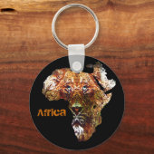 Sleutelhanger van Afrikaanse leeuw (Voorkant)