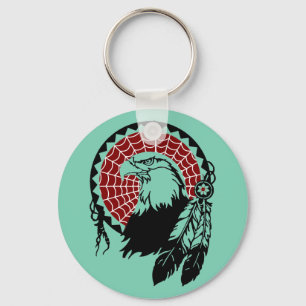 Sleutelhanger van American Indian Eagle Dreamweave