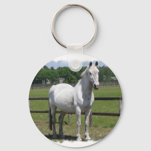 Sleutelhanger van Arabische paarden (Voorkant)