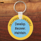 Sleutelhanger van beroepsethiek (Voorkant)