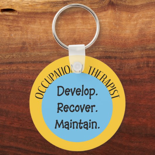 Sleutelhanger van beroepsethiek (Voorkant)