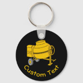 Sleutelhanger van betonmixer (Voorkant)