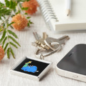 Sleutelhanger van Bird Rhino (Zijkant)