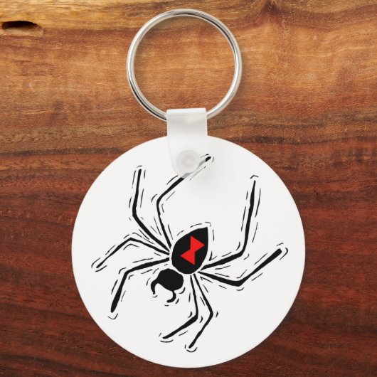 Sleutelhanger van Black Widow Spider (Voorkant)