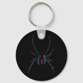 Sleutelhanger van Black Widow Spider (Voorkant)