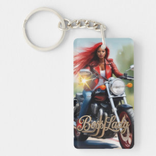 Sleutelhanger van Boss Lady Acryl