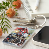 Sleutelhanger van Boss Lady Acryl (Voorkant Rechts)