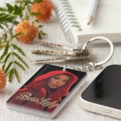 Sleutelhanger van Boss Lady Acryl (Voorkant Rechts)