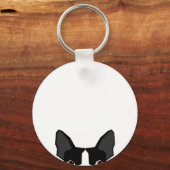 Sleutelhanger van Boston Terrier (Voorkant)
