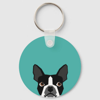 Sleutelhanger van Boston Terrier