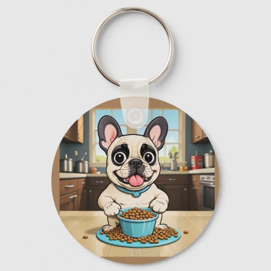 Sleutelhanger van Bulldog (Voorkant)