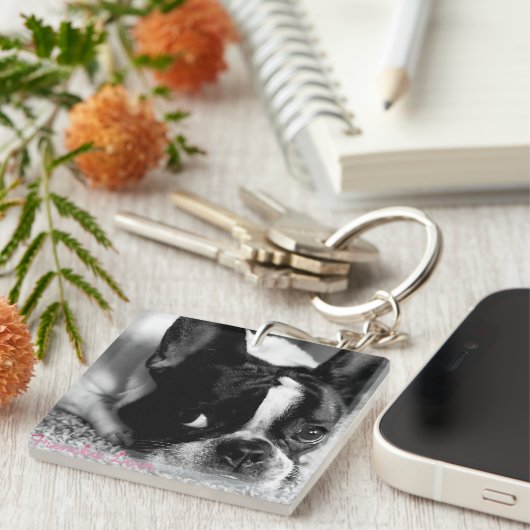 Sleutelhanger van Bulldog (Voorkant Rechts)