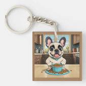 Sleutelhanger van Bulldog (voorkant)