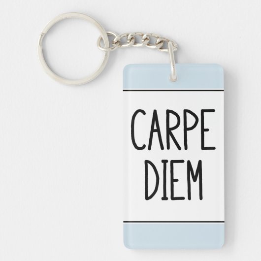 sleutelhanger van carpe diem - inspirerend motivat (Voorkant)