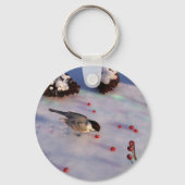 Sleutelhanger van Chickadee Winter (Voorkant)