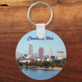 Sleutelhanger van Cleveland Ohio (Lake Uitzicht) (Voorkant)