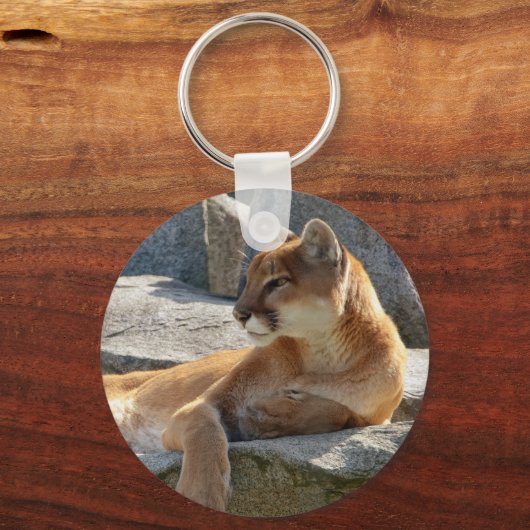 Sleutelhanger van cougar (Voorkant)