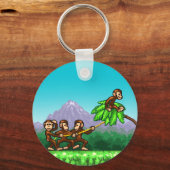 Sleutelhanger van de apenvlucht (Voorkant)