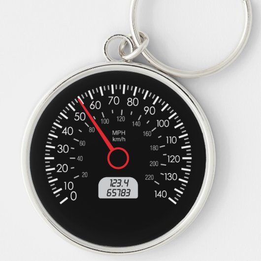 Sleutelhanger van de autosnelheidsmeter (Voorkant)