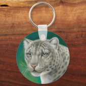 Sleutelhanger van de bedreigde sneeuwluipaard (Voorkant)