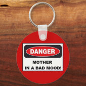 Sleutelhanger van de begroting - MOEDER IN BAD MOO (Voorkant)