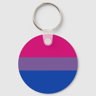Sleutelhanger van de Bisexualiteitvlag